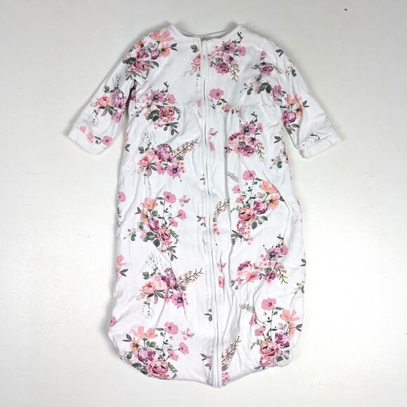 Next UK Baby Swaddle White Floral Baby Girls Sz 12-24m - Picture 1 of 5